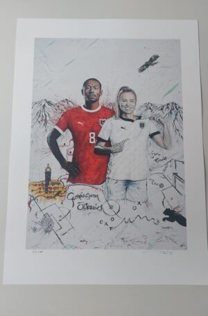 Druck Zeichnung Bild Trikot